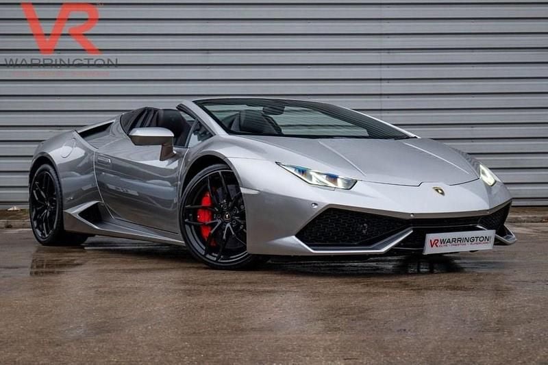 Used Lamborghini Huracán 610 HP (448 kW) 2017 Grey Cabriolet
