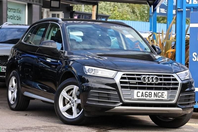 Black Used 2018 Audi Q5 Sport SUV | £18,991 (Fair price) - Image 1/4