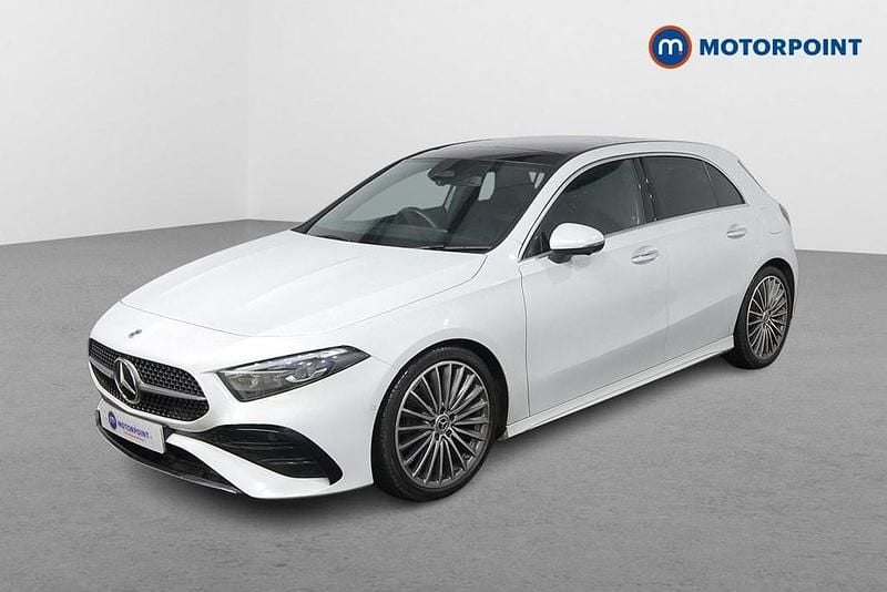 Used Mercedes A180 AMG Line Premium Plus 2023 White Hatchback