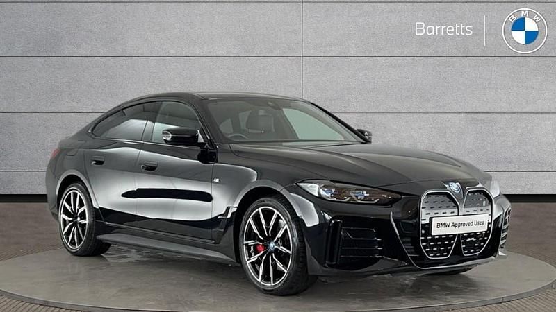 Black Used 2022 BMW i4 M Sport Sedan | £33,490 (Expensive) - Image 1/4
