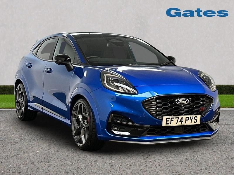 Blue Used 2024 Ford Puma ST Hatchback | £27,199 (Expensive) - Image 1/4