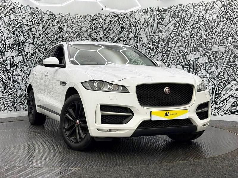Used Jaguar F-Pace R-Sport 180 HP (132 kW) 2018 White SUV