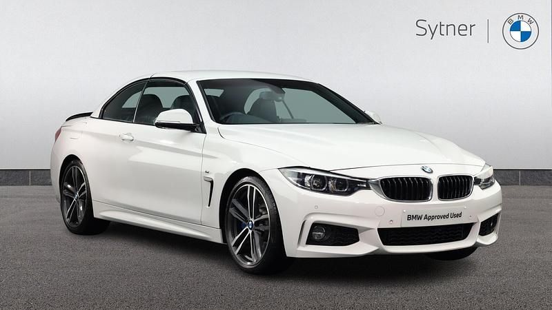 White Used 2017 BMW 440 M Sport Cabriolet | £21,000 (Fair price) - Image 1/4