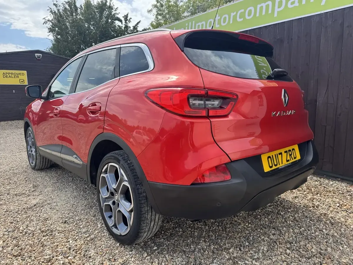 Used Renault Kadjar Dynamique 130 HP (95 kW) 2017 Red SUV