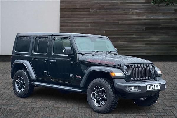 Black Used 2023 Jeep Wrangler Rubicon SUV | £46,041 (Fair price) - Image 1/4