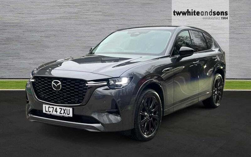 Machine grey Used 2024 Mazda CX-60 Homura-Line SUV | £38,950 (Good price) - Image 1/4
