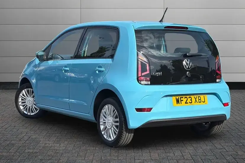 Used VW up! 65 HP (47 kW) 2023 Blue Hatchback