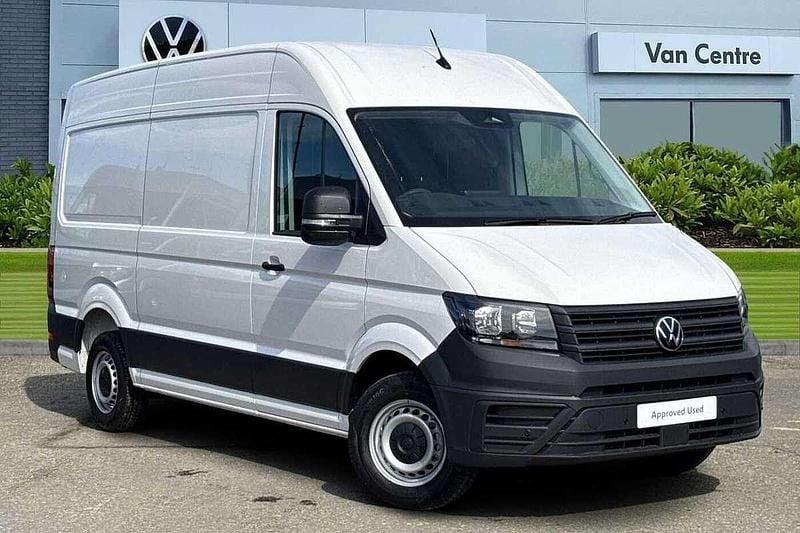 White New 2025 VW Crafter Van | £34,189 - Image 1/4