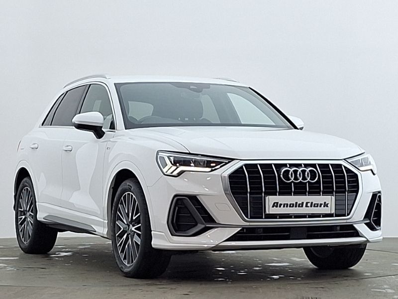 White Used 2020 Audi Q3 S-Line SUV | £24,698 (Fair price) - Image 1/4