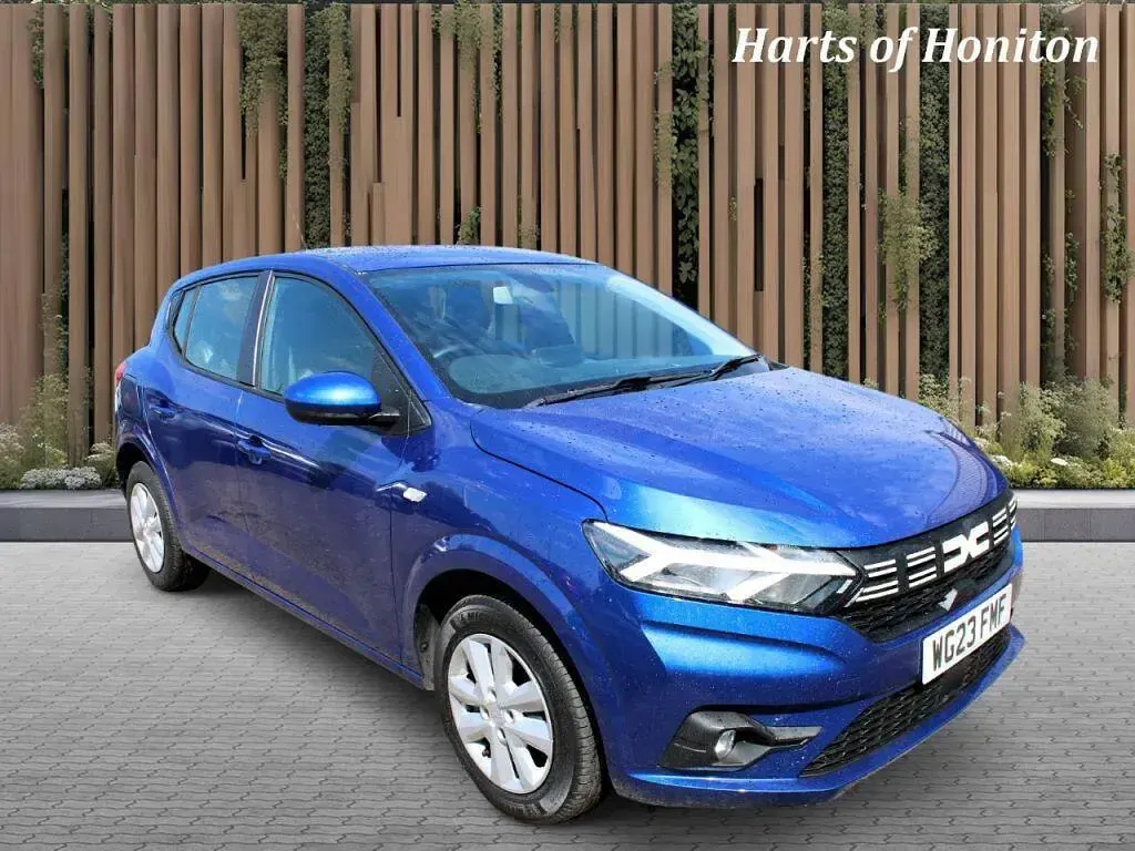 Used Dacia Sandero Expression 90 HP (66 kW) 2023 Blue Hatchback