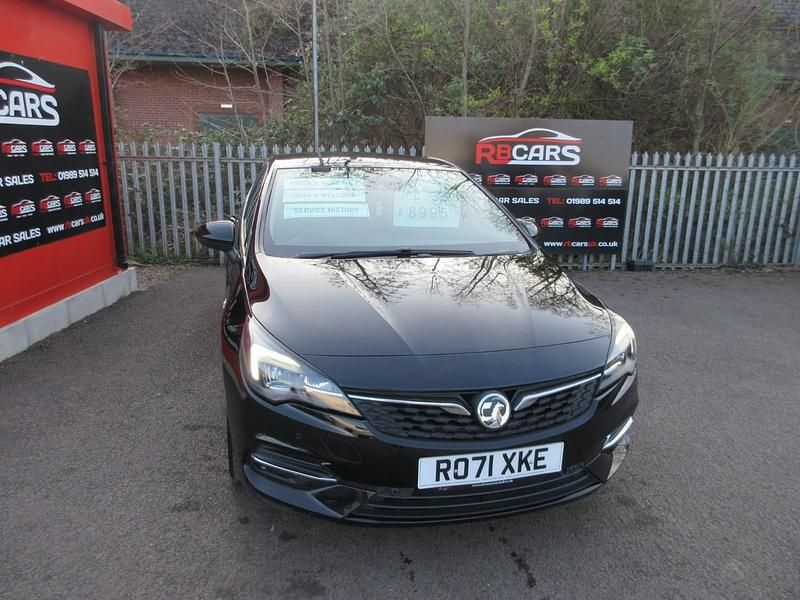 Used Vauxhall Astra Edition 2021 Black Hatchback