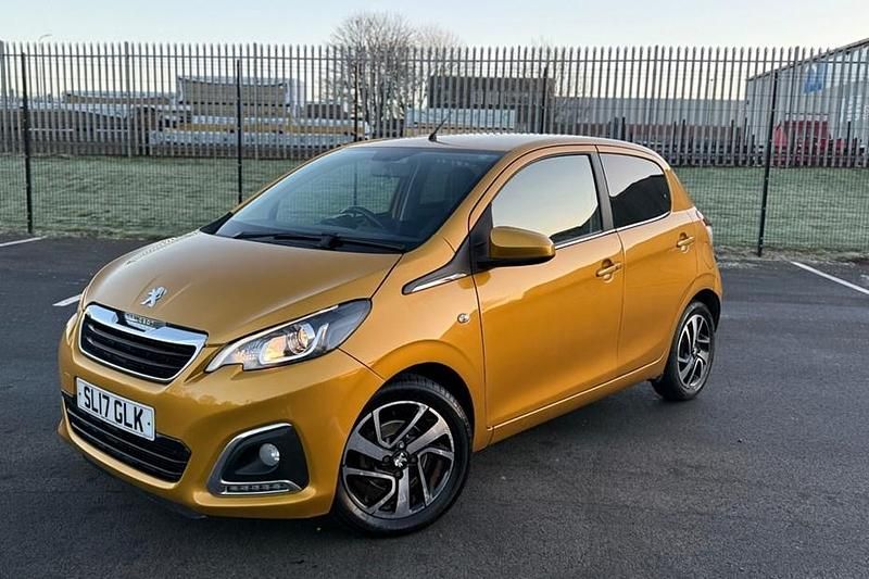 Yellow Used 2017 Peugeot 108 Allure Hatchback | £3,995 (Good price) - Image 1/1