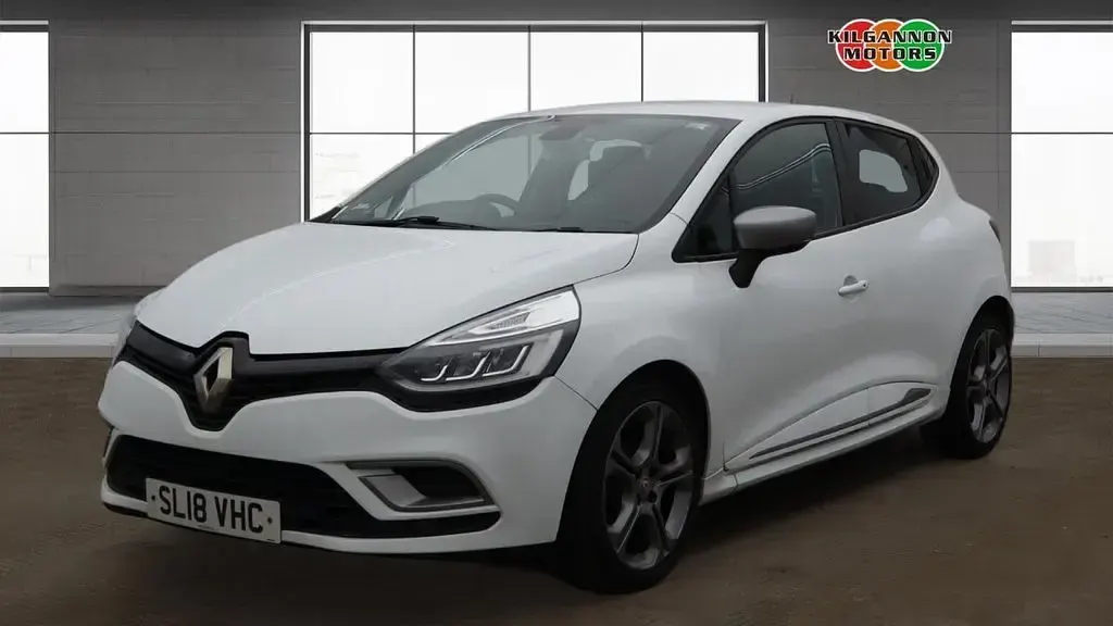 Used Renault Clio GT-Line 90 HP (66 kW) 2018 White Hatchback