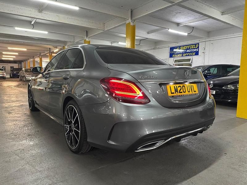 Used Mercedes C220 AMG Line Premium 194 HP (142 kW) 2020 Grey Sedan