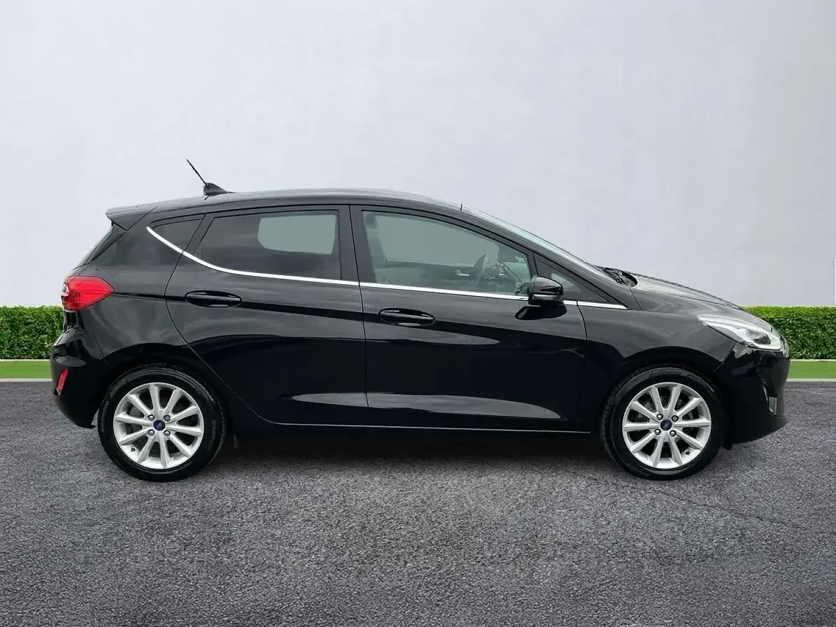 Used Ford Fiesta Titanium 2019 Black Hatchback