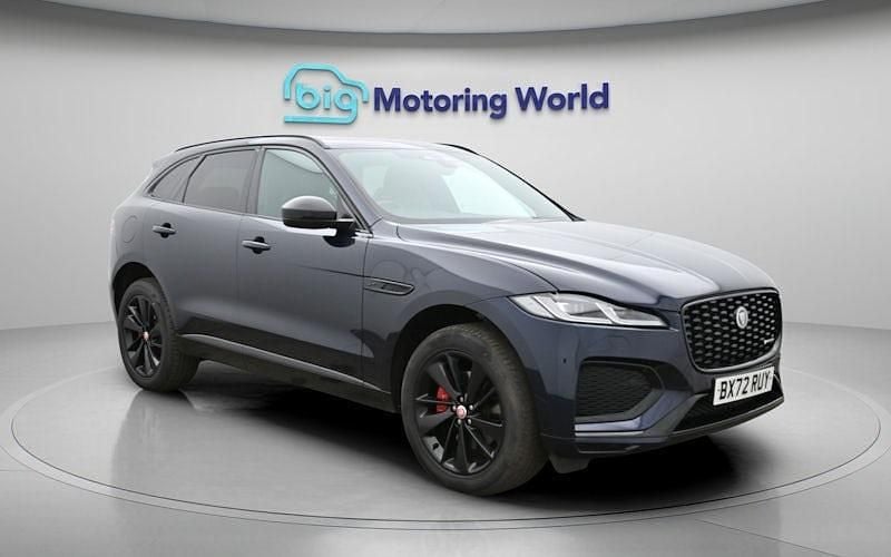 Used Jaguar F-Pace R-Dynamic 204 HP (150 kW) 2022 Blue SUV