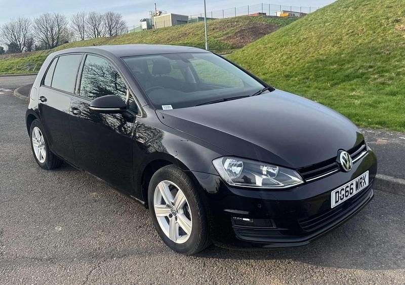 Used VW Golf VII Edition 110 HP (80 kW) 2016 Black Hatchback