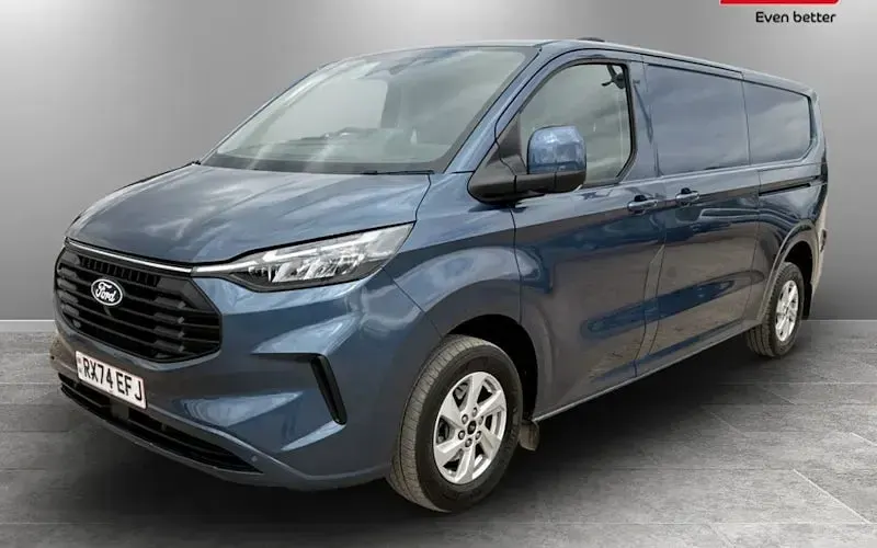 Used Ford Transit Custom Limited 136 HP (100 kW) 2025 Blue Van