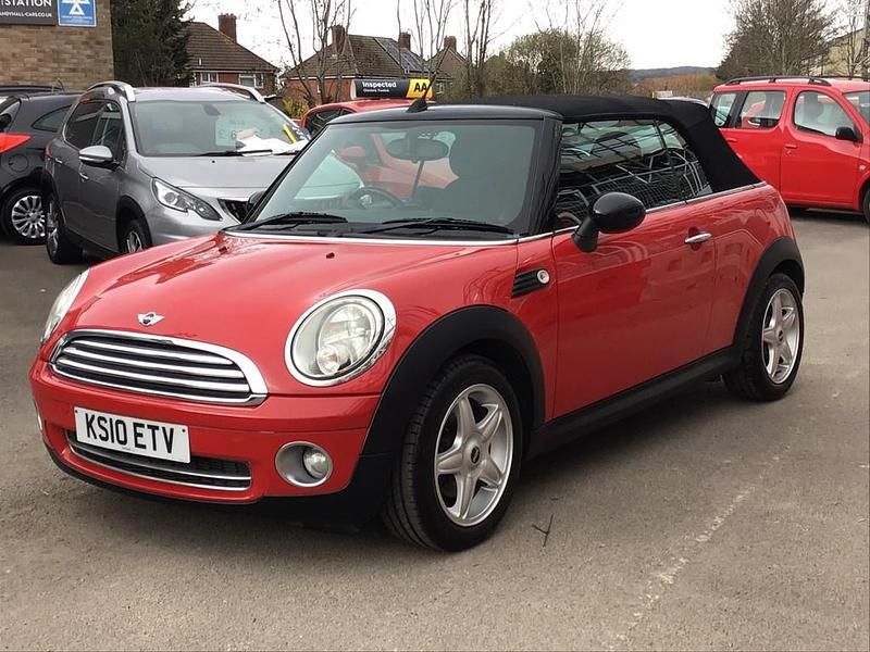 Used Mini Cooper Cabriolet 122 HP (89 kW) 2010 Red Cabriolet