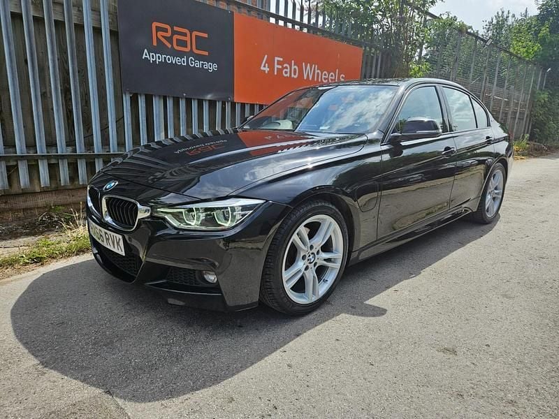 Used BMW 330e M Sport 2016 Black Sedan