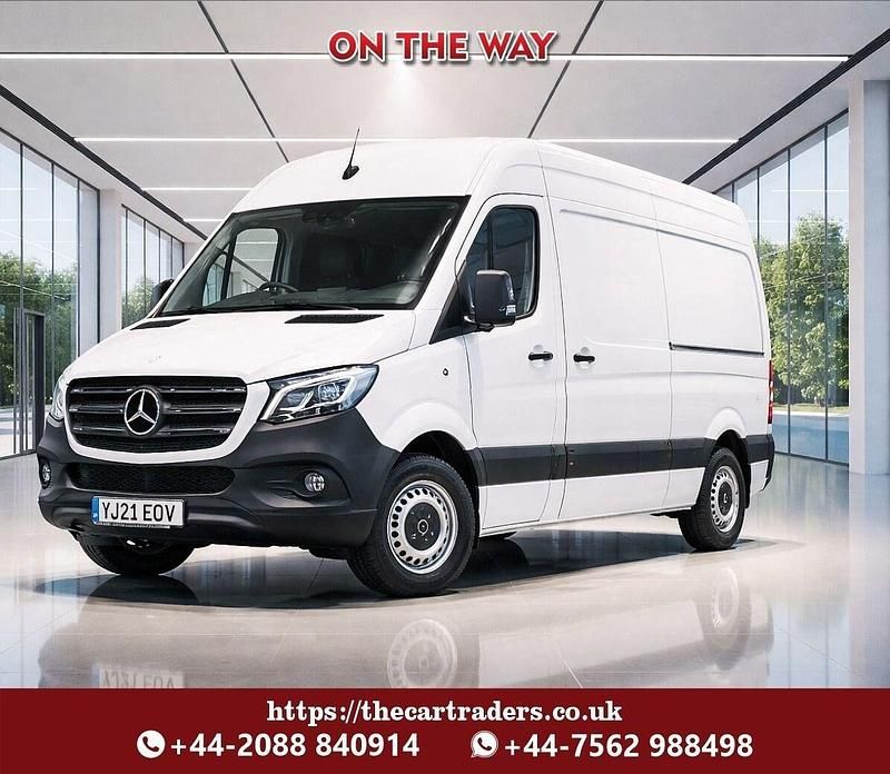 Begagnad Mercedes Sprinter Progressive 2021 Vit Van