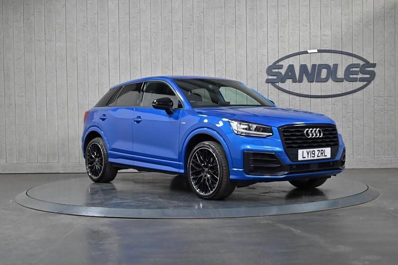 Blue Used 2019 Audi Q2 Black Edition SUV | £17,599 (Fair price) - Image 1/4