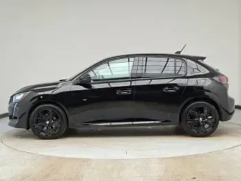Used Peugeot 208 Allure 100 HP (73 kW) 2020 Black Hatchback