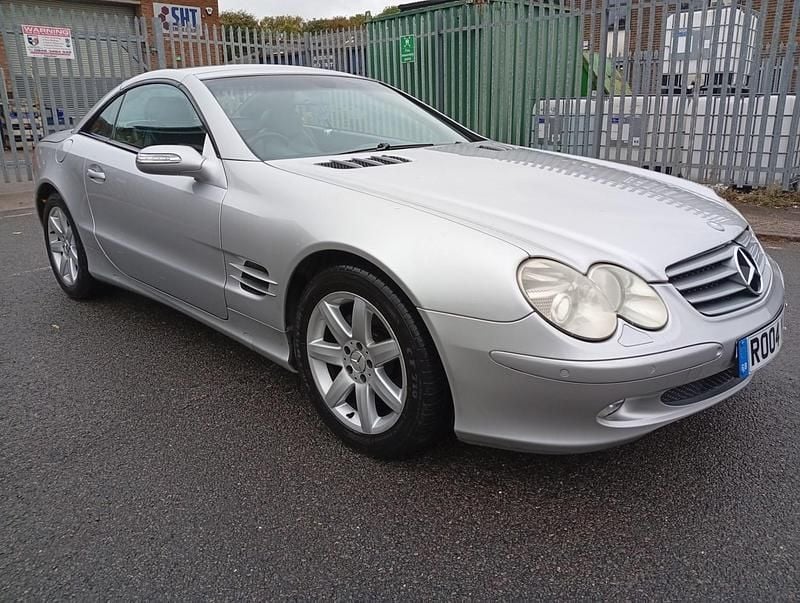Used Mercedes SL350 2004 Silver Cabriolet