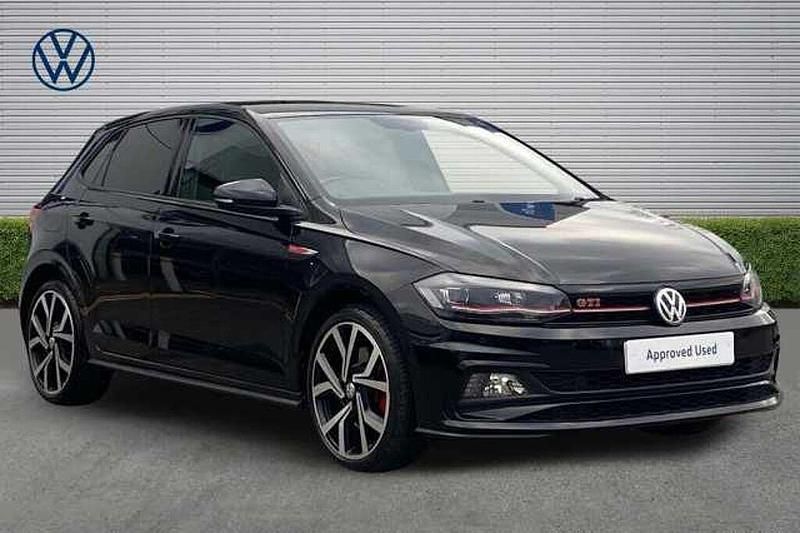 Used VW Polo GTI 200 HP (147 kW) 2019 Black Hatchback