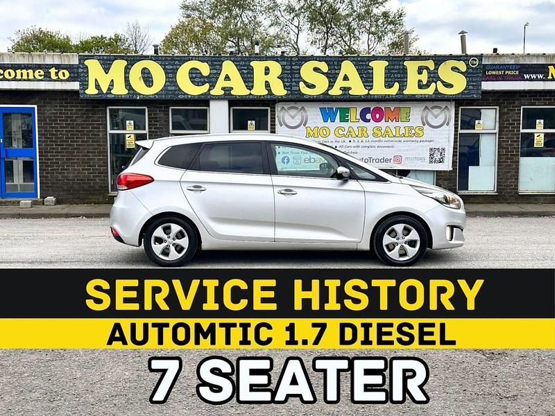 Used Kia Carens 134 HP (98 kW) 2014 Silver MPV