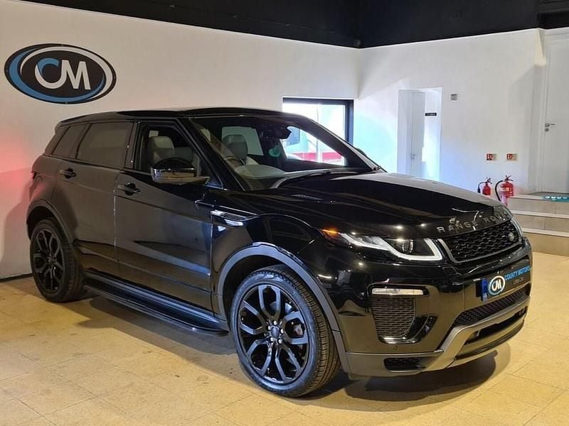 Black Used 2019 Land Rover Range Rover evoque HSE Dynamic SUV | £14,995 (Good price) - Image 1/4