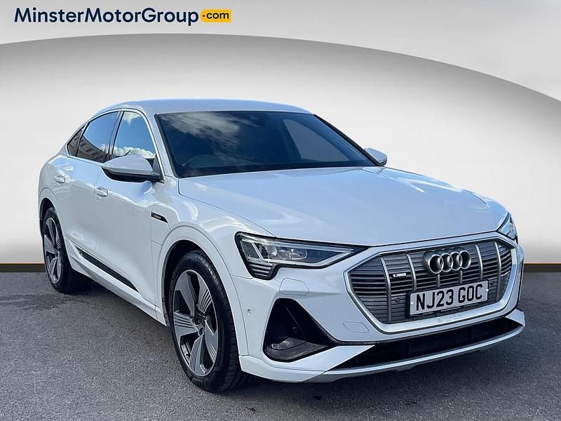 Used Audi e-tron S-Line 300 kW (408 HP) 2023 White SUV