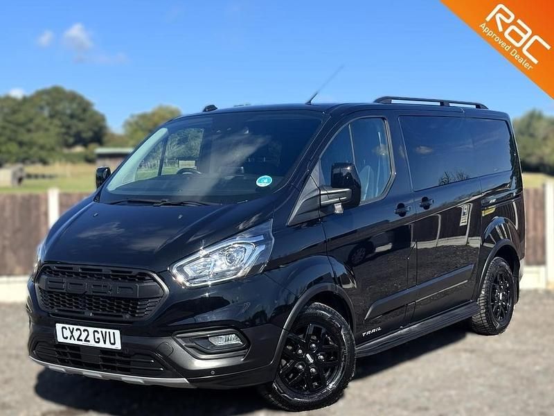Black Used 2022 Ford Transit Custom Van | £28,990 - Image 1/3