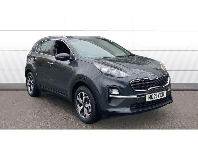 Grey Used 2021 Kia Sportage 2 SUV | £16,940 (Fair price) - Image 1/4