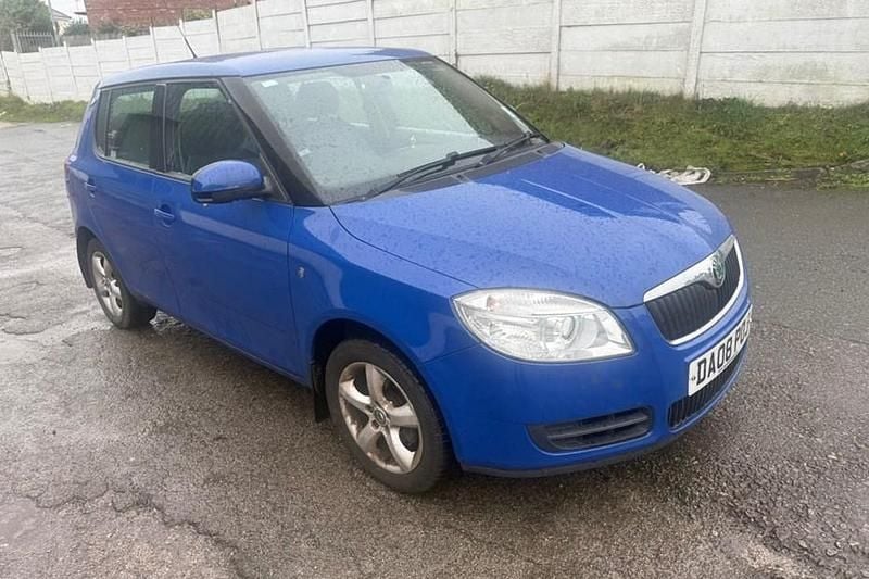 Blue Used 2008 Skoda Fabia Hatchback | £995 (Good price) - Image 1/1