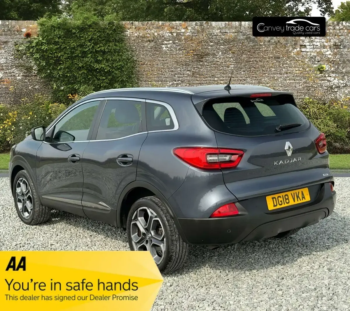 Used Renault Kadjar Dynamique 2018 Grey SUV