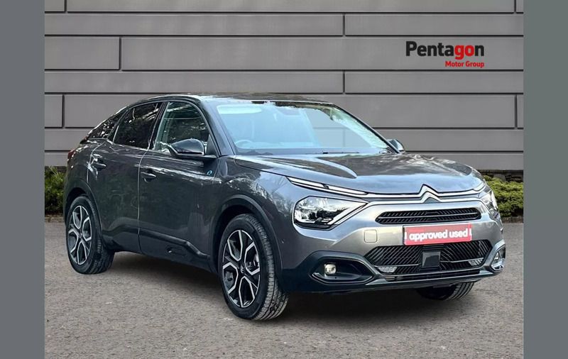 Grey Used 2022 Citroën e-C4 Shine Hatchback | £14,195 (Fair price) - Image 1/4