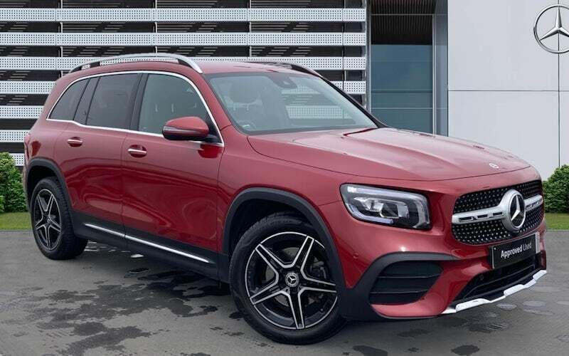 Red Used 2023 Mercedes GLB200 AMG Line Premium SUV | £30,812 (Fair price) - Image 1/4