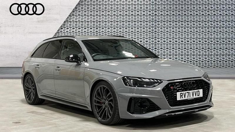 Grey Used 2021 Audi RS4 Advanced Estate | £57,659 (Fair price) - Image 1/4