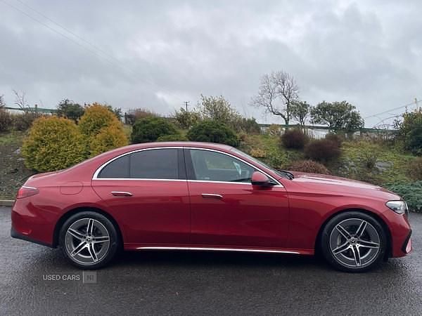 Used Mercedes E220 Advanced 197 HP (144 kW) 2024 Red Sedan