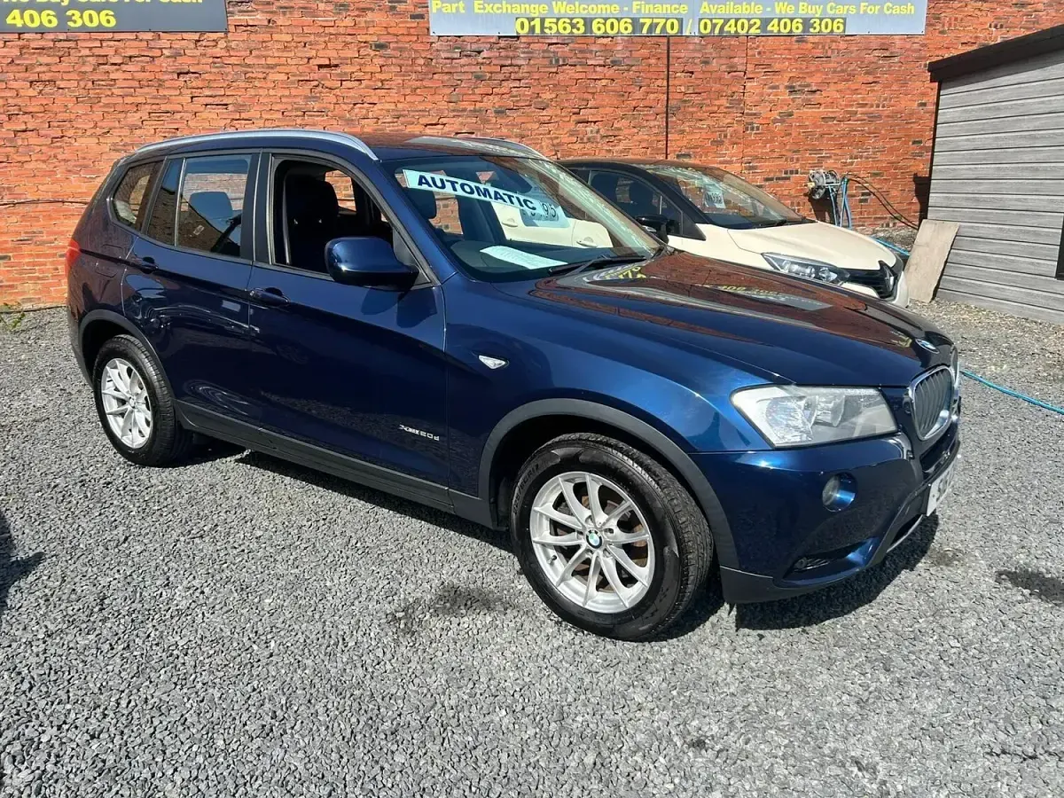 Used BMW X3 Impressive 184 HP (135 kW) 2011 Blue SUV