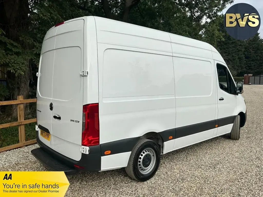 Used Mercedes Sprinter Progressive 148 HP (108 kW) 2023 White Van