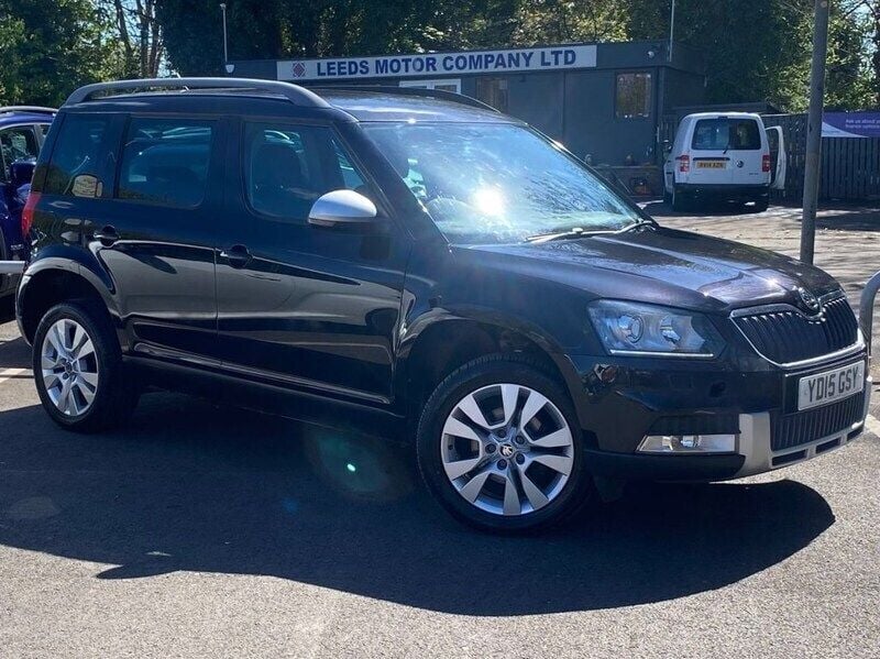 Black Used 2015 Skoda Yeti Elegance SUV | £11,695 (Fair price) - Image 1/4