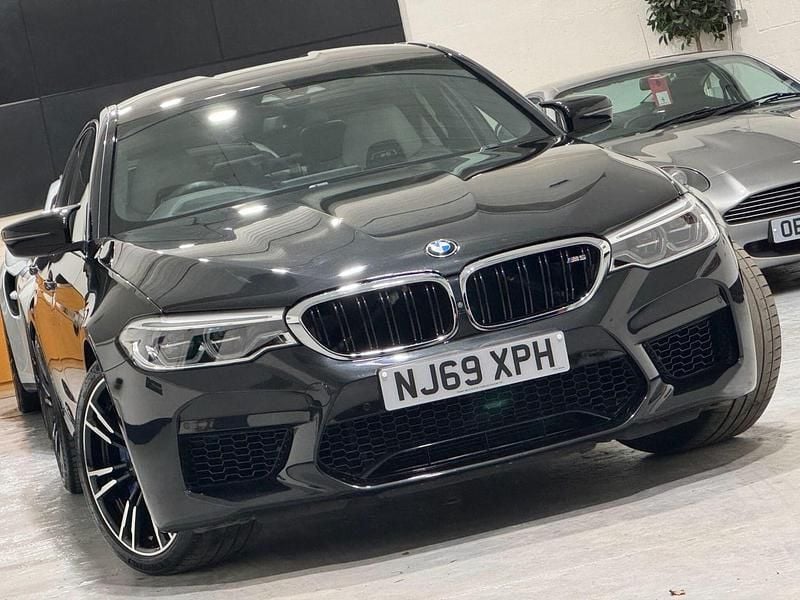 Black Used 2019 BMW M5 Comfort Edition Sedan | £43,893 (Fair price) - Image 1/3