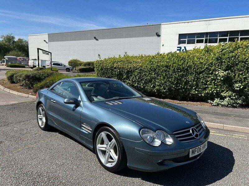 Blue Used 2006 Mercedes SL350 Cabriolet | £11,750 (Expensive) - Image 1/4