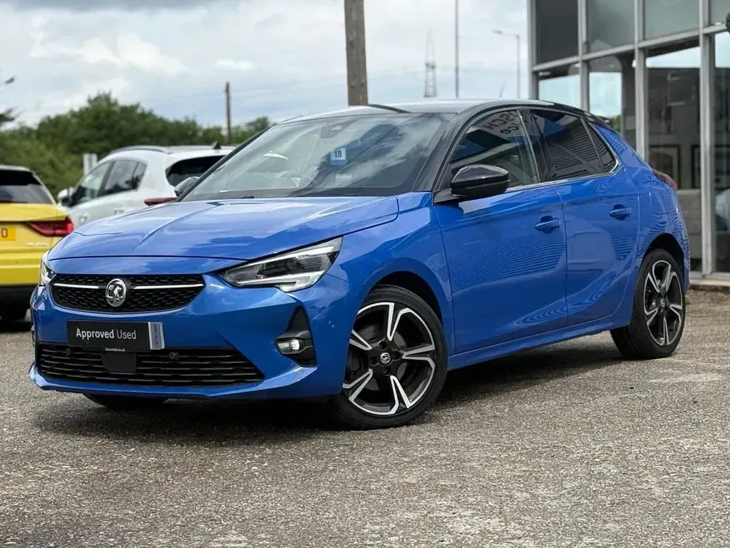 Used Vauxhall Corsa Ultimate 130 HP (95 kW) 2022 Blue Hatchback