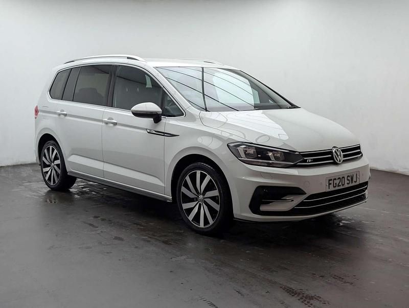Usado VW Touran R-line 150 HP (110 kW) 2020 Branco Monovolume