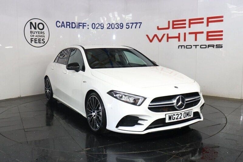 White Used 2022 Mercedes A35 AMG Executive Hatchback | £26,988 (Fair price) - Image 1/4