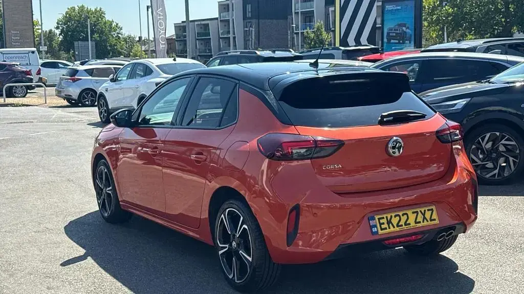 Used Vauxhall Corsa Edition 100 HP (73 kW) 2022 Orange Hatchback