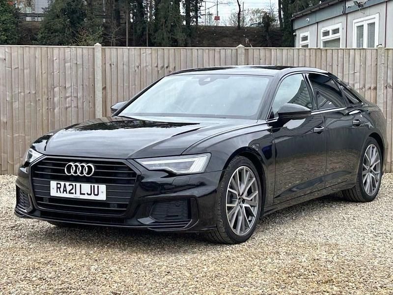 Used Audi A6 Black Edition 204 HP (150 kW) 2021 Black Sedan